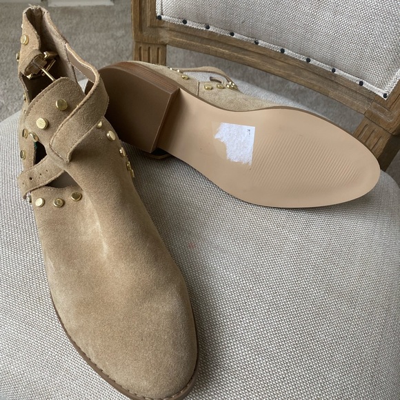 New🔥Carlos by Carlos Santana Black Gold Studded Boots Size 8.5 - Picture 3 of 3